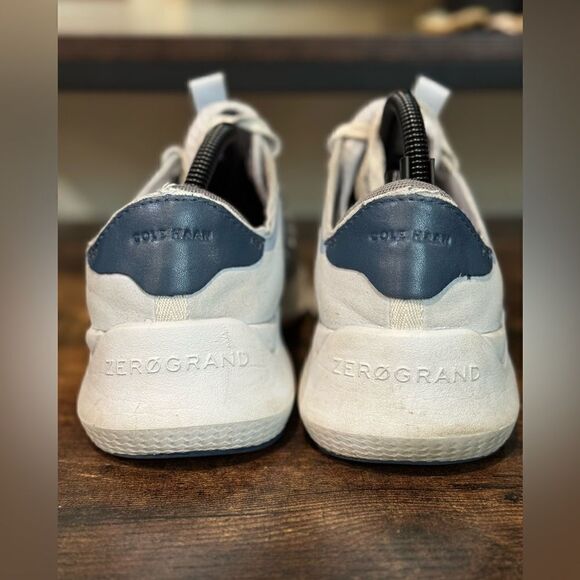 Cole Haan ZeroGrand Winner Tennis Sneaker blue animal print size 9.5 - Picture 7 of 10